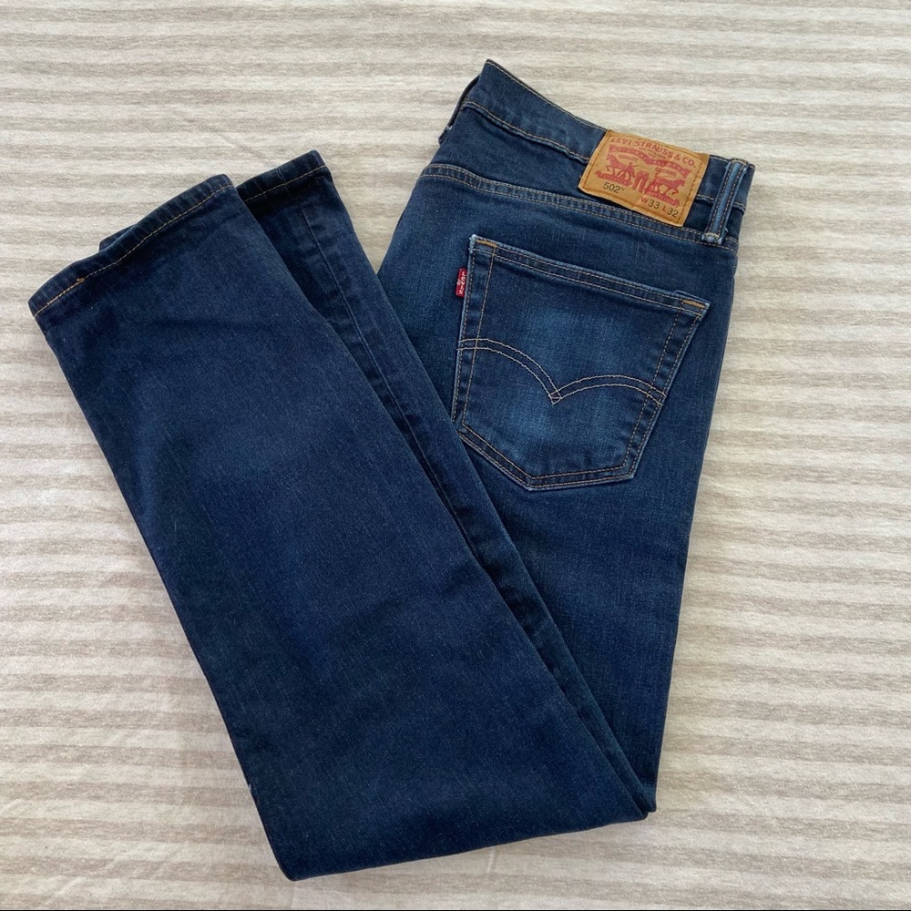Levi’s 502 dark wash jean | like new | men’s 33x32